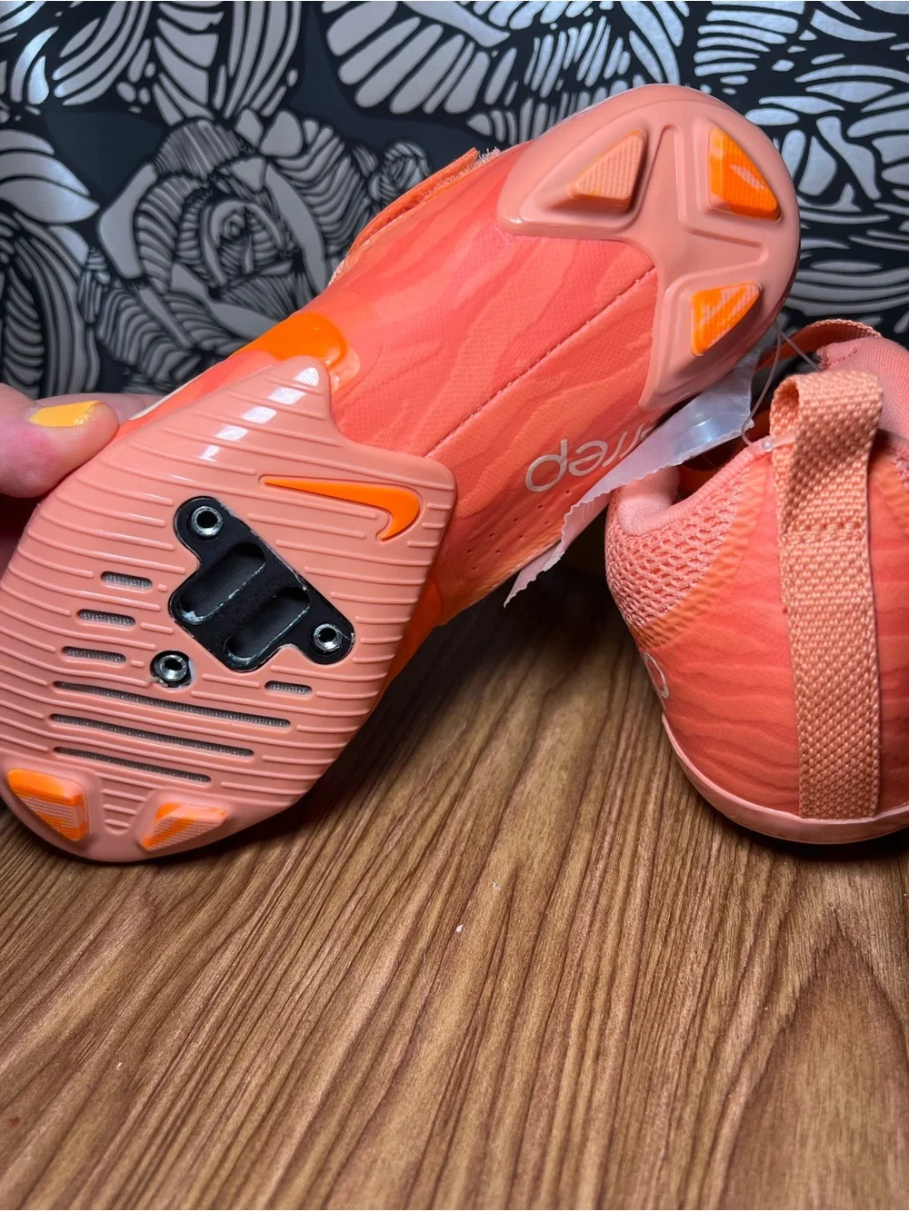 Nike SuperRep Cycle 2 Women's Size 6.5 Orange DH3395-600 High-Performance Shoe